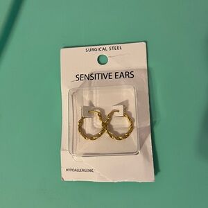 Gold Hoop Earrings for Sensitive Ears